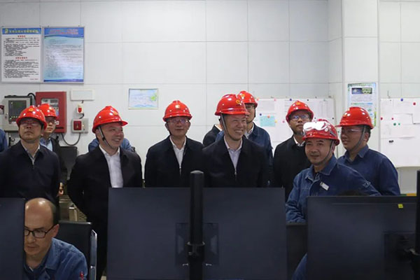 市政协副主席、应急管理局局长李华桂带队到公司调研
